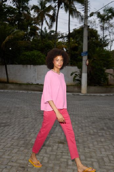 Camiseta Nica Pink