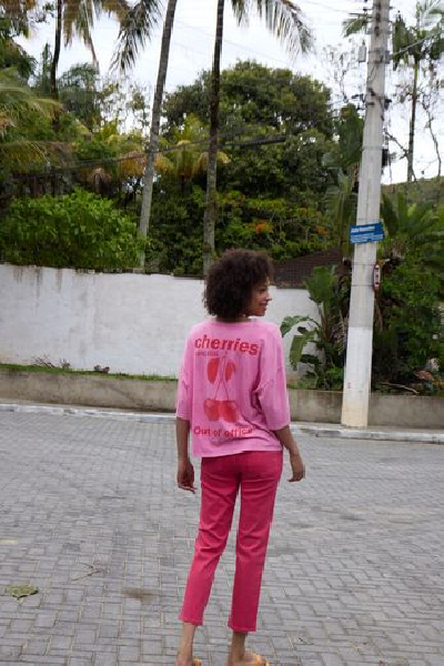 Camiseta Nica Pink