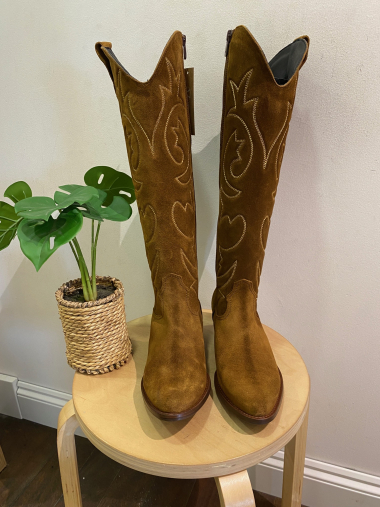 Bota Vitelo Tabac
