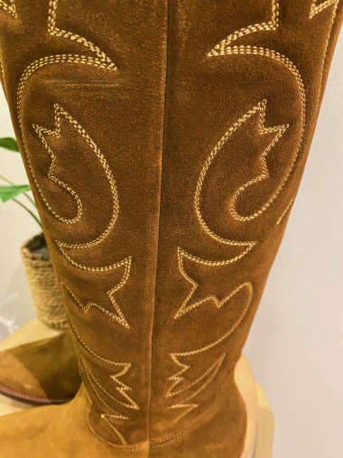 Bota Vitelo Tabac