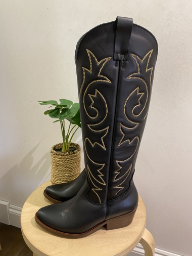 Bota Elena Negro